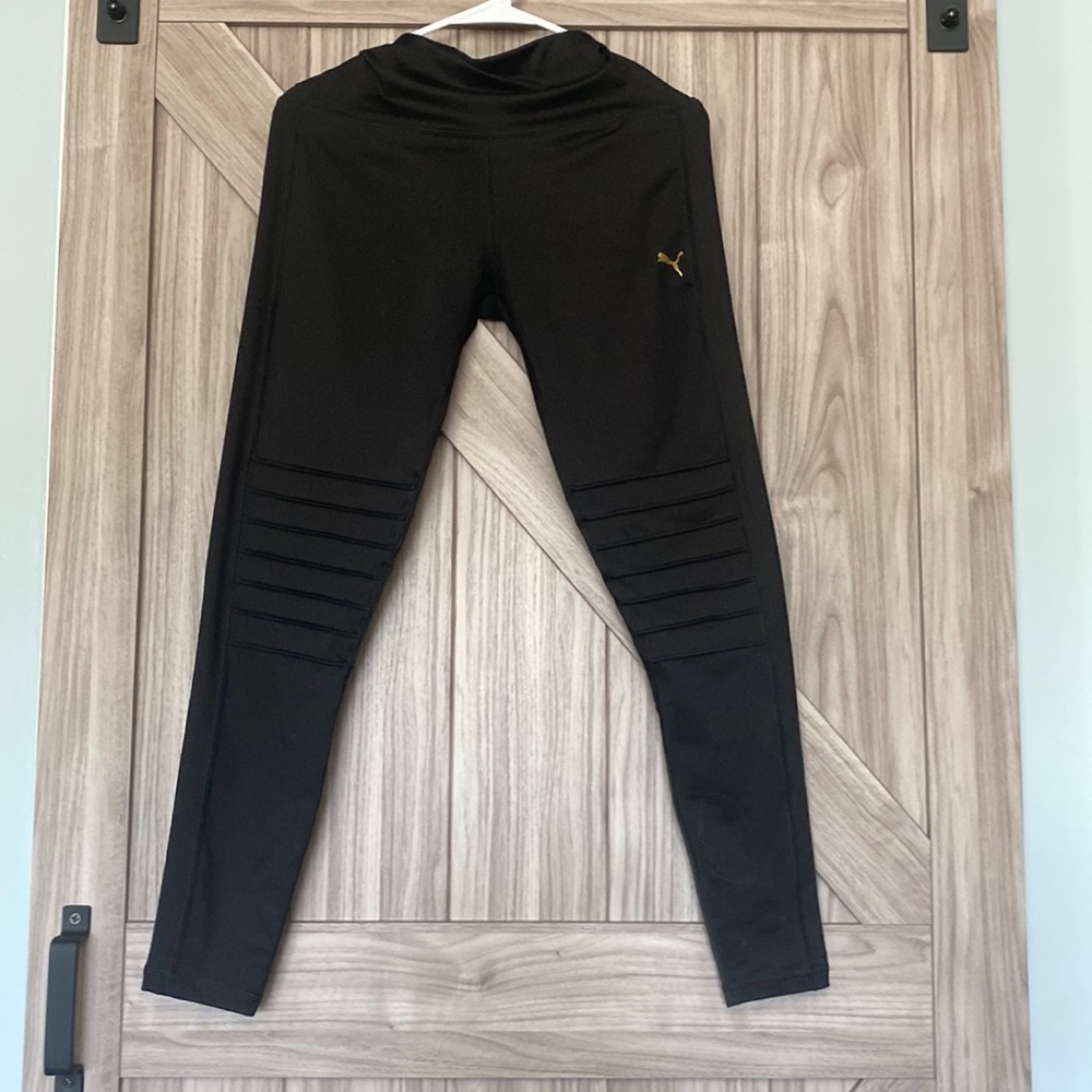 Puma Women's Leggings Solid Black | Size XL